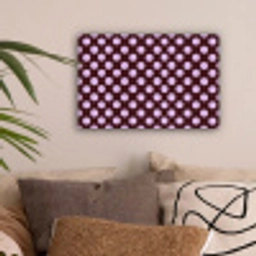 Klassiek - Stippen - Paars canvas 2cm klein 34 -sfeer1