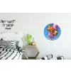 Ballonnen - Goud - Stervorm - Roze Wandcirkel aluminium klein -kinderkamer