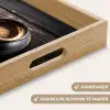 Kop - Koffie - Hout - Bonen Dienblad Rechthoek middel -USP_HandgreepNL