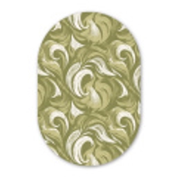 Abstract - Textuur - Groen Wandcirkel Ovaal Forex klein 630 -3d