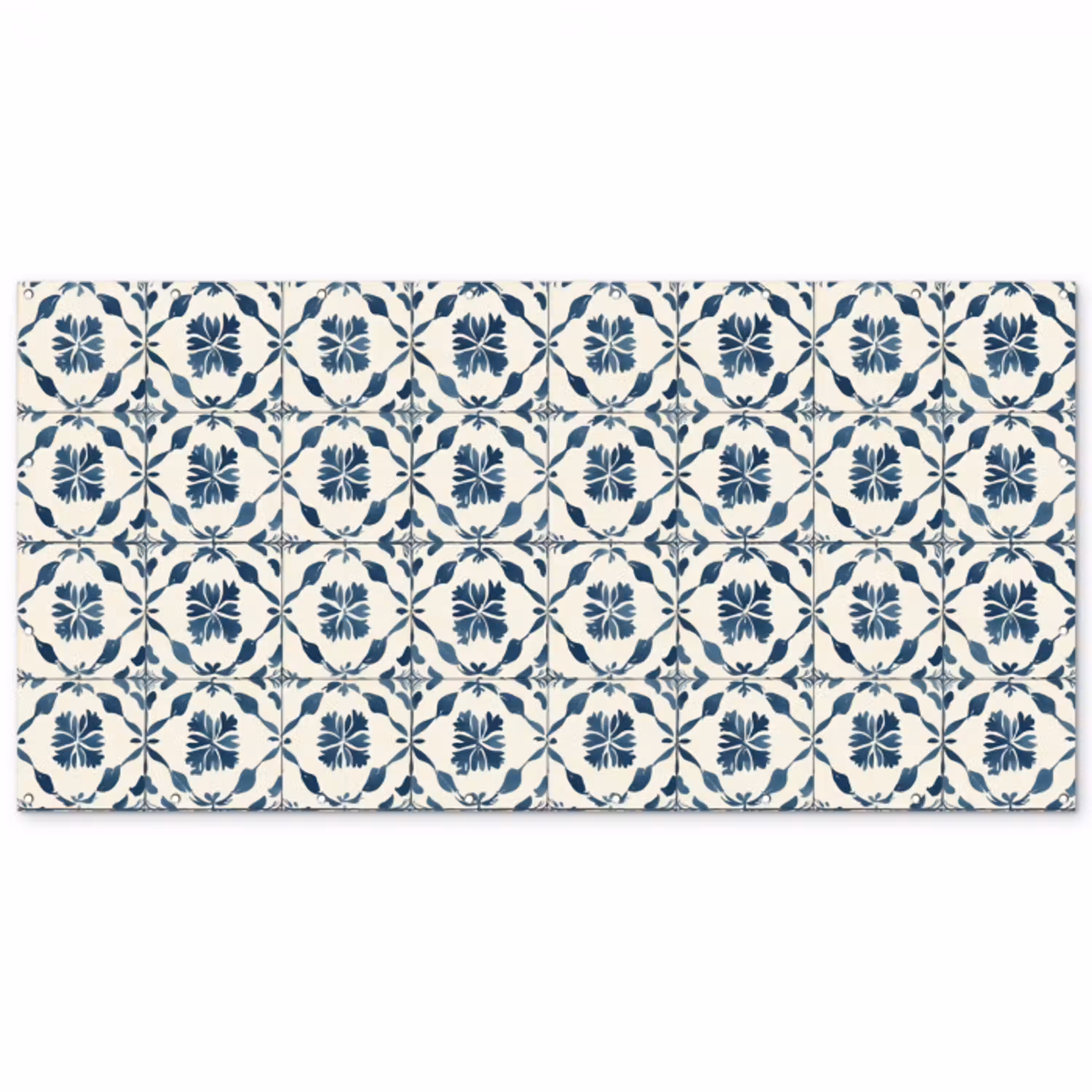 Grafisch - Tegel - Blauw Balkonbeschermer Duitsland klein 596 -zz_3d