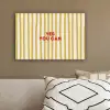 Strepen - Abstract - Yes you can - Rood canvas 2cm klein -sfeer3