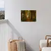 Bos - Natuur - Bomen - Landschap - Bladeren tuinposter los doek klein -sfeer8