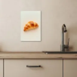 Croissant - Brood - Beige KitchenYeah - Keuken - Canvas klein -sfeer2