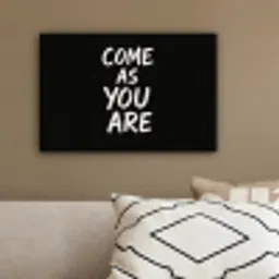 Quote - Zwart - Simpel canvas 2cm klein -sfeer3