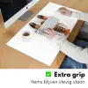 Kreeft - Zwart - Oranje - Wit - Uniek Muismat XXL klein -sfeer3