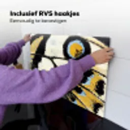 Vlinder - Vleugel - Geel Inductie beschemer met haakjes klein -ky-ophangen-nl
