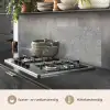 Patroon - Cement - Beton keuken achterwand spatscherm klein 900 -usp_NL