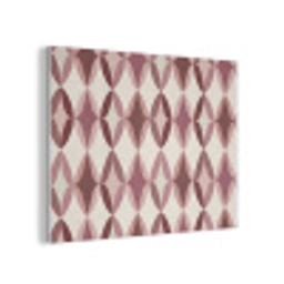 Ovaal - Textuur - Roze PET vilt klein 837 -3d