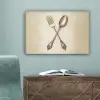 Beige - Vintage - Bestek canvas 2cm klein -sfeer4
