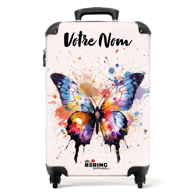 Vlinderexplosie NBS - Handbagage koffer - Kinderen Unisex middel -productfoto_recht