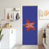 Slow down you're doing fine - Ster - Blauw deurposter klein -sfeer5