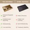 Glas - Ijskoffie - Schaduw - Bruin Dienblad Rechthoek middel -USP_VergelijkingNL
