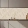 Structuur - Spikkels - Beige keuken achterwand 2 middel 871 zz_3dshopping