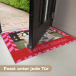 Familie – In – Muster – Geometrisch – Foto Deurmat klein -USP_DE