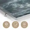 Storm - Badeend - Golven plexiglas 5mm klein -sfeer2