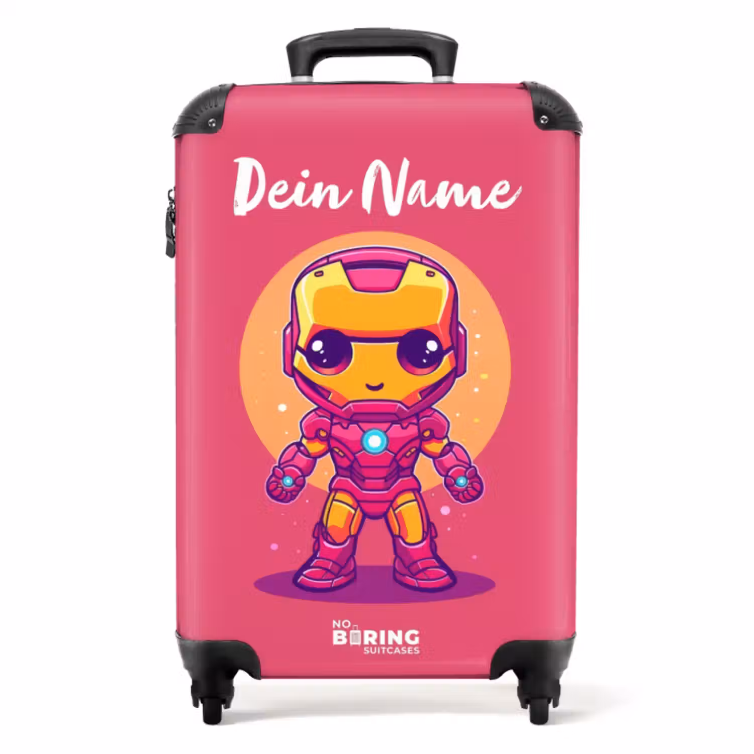 Koffer mit Name - Rosa Ranger