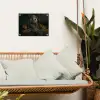 Panda - Hoed - Bril - Pak tuinposter los doek klein -sfeer7