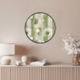 Artistiek - Modern - Groen Fotolijst rond zonder passe partout klein 856 -sfeer3