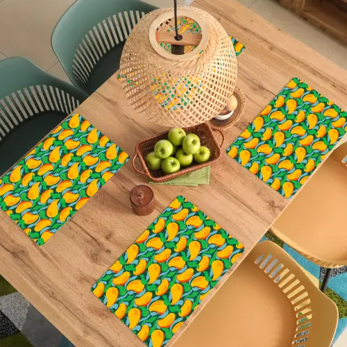 Mango - Golvende - Bladeren Placemat vinyl groot 368 -zzsfeer5_Kitchenyeah-website