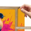 Kimono - Roze - Panda - Bloemenkroon Light Box met batterij (Wandlamp) middel -USP_websiteprintNL