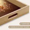 Framboos - Smoothie - Drinken - Roze Dienblad Rechthoek middel -USP_HandgreepNL