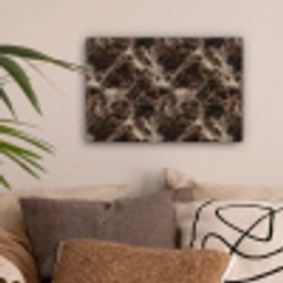 Bruin - Goud - Marmer canvas 2cm klein 34 -sfeer1