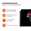 Rode - Bloemen - Tulpen - Vaas Inductie beschermer vinyl 3mm klein -zzzzzzz-td-ups
