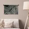 Lijnen - Patroon - Abstract - Wit Wandkleed katoen klein -sfeer4