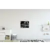 Tropisch - Jungle - Bomen - Bladeren textielposter latten blank klein -kinderkamer