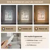 Kerst - Gnomen - Pastel Light Box met kabel (Tafellamp) klein -USP_lichtkleurNL