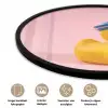 Matroos - Eend - Roze Fotolijst rond zonder passe partout klein -closeup_NL