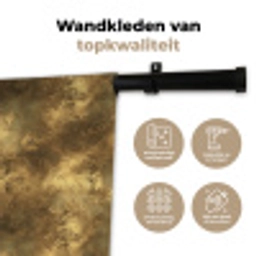 Antiek - Metaallook - Goud Wandkleed katoen klein 269 -sfeer2