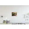 Dennenappels - Kerstsfeer - Bruin - Groen textielposter latten blank klein -kinderkamer