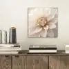 Bloem - Dahlia - Wit aluminium wit klein -sfeer1