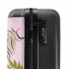 Summer memories - Tropische bladeren en bloemen NBS - Handbagage koffer - Kinderen Unisex middel -slot