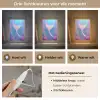 Zeemeerminnenstaart - Koraal - Water Light Box met kabel klein -USP_lichtkleurNL
