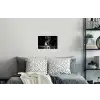 Hardloopschoenen - Rennen - Druppels - Zwart Muursticker klein -slaapkamer