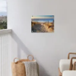 Pad naar de Zee tuinposter los doek klein -sfeer8