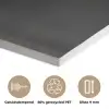 Blad - Wit - Minimalistisch PET vilt klein -closeup_NL