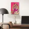 Tijger - Modern - Neon plexiglas 5mm klein -sfeer6
