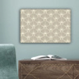 Paneel - Ginkgo - Zand canvas 2cm klein 34 -sfeer4
