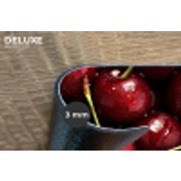 Rood - Fruit - Kersen Placemat vinyl groot -closeup