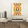 Stapel - Vormen - Geblokt - Oranje aluminium wit klein -sfeer1