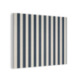 Verticale strepen - Blauw - Crème PET vilt klein 837 -3d
