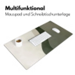 Japandi - Groen - Abstract - Modern Muismat XXL klein -ysfeer4_duits