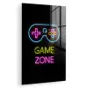 Controller - Game - Neon - Zwart - Quotes - Game zone plexiglas 5mm klein -zzzproduct_nieuw
