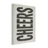 Cheers - Japandi - Zwart - Letters PET vilt klein -3d