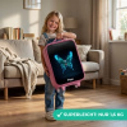 Magische digitale vlinder Kinderkoffer - Roze klein -sfeer2_DE
