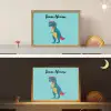 T-Rex - Zonnebril - Blauw - Glimlach Light Box met batterij (Wandlamp kind) middel -sfeer3_kind